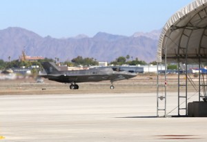 A squadron F-35B seen at Yuma on July 16, 2014. Credit Photo: Second Line of Defense 