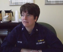 USCG Commander Tina Cutter