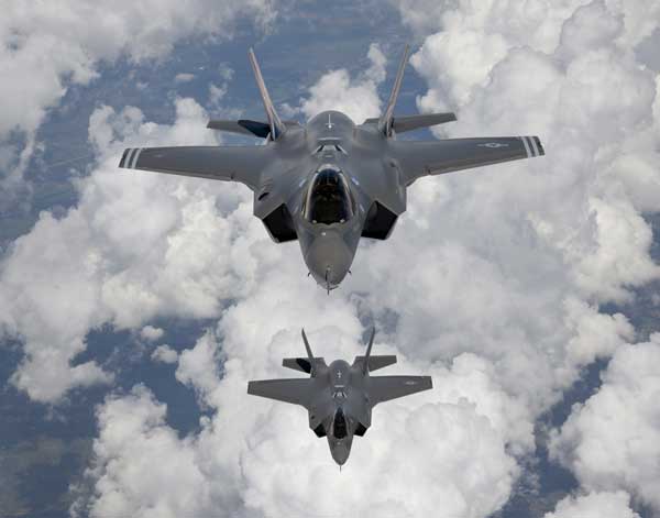 Part of the High-High Mix but operational over the spectrum of operations, the combat systems enterprise of the F-35 is a game changer. (Credit: Lockheed Martin Photo)