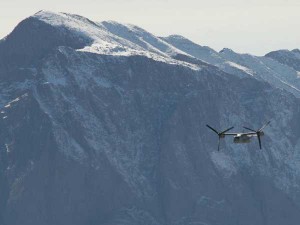 Osprey in Afghanistan (Credit: USMC)