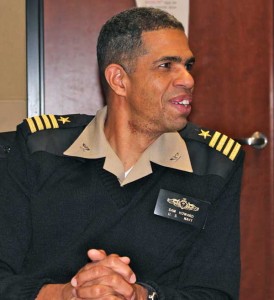 Captain Sam Howard During the SLD Interview (Credit: SLD)