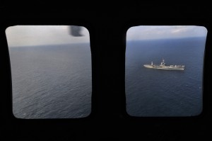 USS Mount Whitney action