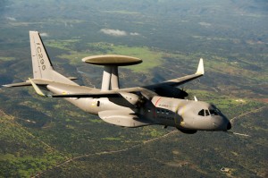 C-295 AEW platform tests. Credit: Airbus Military Photo 