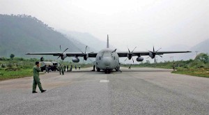 It is the advanced avionics suite and onboard equipment including sensors and infrared cameras that give the C-130J the capability to operate in adverse circumstances like this. Credit India Strategic 