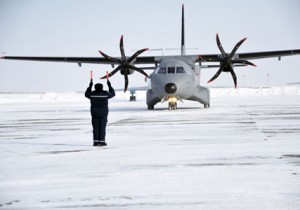 C-295s arrive at Kazakh air base. Credit: Kazakh Ministry of Defense
