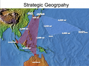 The Pacific Strategic Quadrangle. Credit: SLD 
