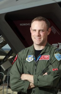 Why the JSF ... to keep Australia at the top of the regional air combat pecking order and to allow our fighter pilots like Matt Harper, pictured, to guard our northern sea-air approaches. Source: News Limited  
