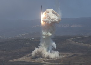 GMD flight test. Credit: The US MIssile Defense Agency