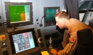 Preparing the Simulator for KC-130J Planning at VMG-252. Credit Photo: SLD