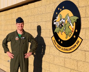 Lt. Col. Bishop, Commander of the 422nd Test and Evaluation Squadron. Credit: Second LIne of Defense 