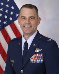 Col. Jeffrey Weed, the Commander of the 414th Combat Training Squadron.  Credit: USAF 