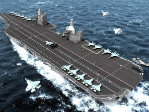 Credit: Aircraft Carrier Alliance – Queen Elizabeth Class at sea (CGI)