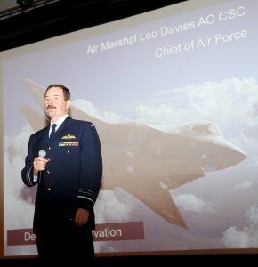 Air Marshal Leo Davies providing the opening address at the Plan Jericho Conference held by the Williams Foundation in Canberra, Australia, August 6, 2015. Credit Photo: Second Line of Defense 
