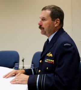 Air Marshal Davies during media roundtable held at the airpower conference on March 15, 2016. Credit Photo: Second Line of Defense
