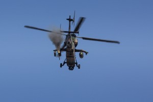 The Tiger Attack Helicopter as seen in the Jericho Dawn Exercise. One of the tasks in the exercise was to find ways to integrate the Tiger into the Joint Force. Credit Photo: Australian Defence Force