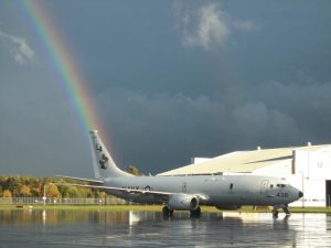 P-8 during a visit to Canada. Credit: US Navy