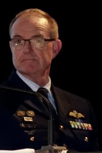 Air Vice Marshal Warren McDonald participating in the panel at the Williams Foundation seminar on air-sea integration, August 10, 2016.