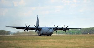France ordered four C-130Js Super Hercules military transport planes from US company Lockheed in January (AFP Photo/Senior Airman Christine Griffith)