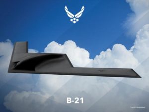 An artist rendering shows the first image of a new Northrop Grumman Corp long-range bomber B21 in this image released on February 26, 2016. REUTERS/U.S. Air Force/Handout via Reuters 