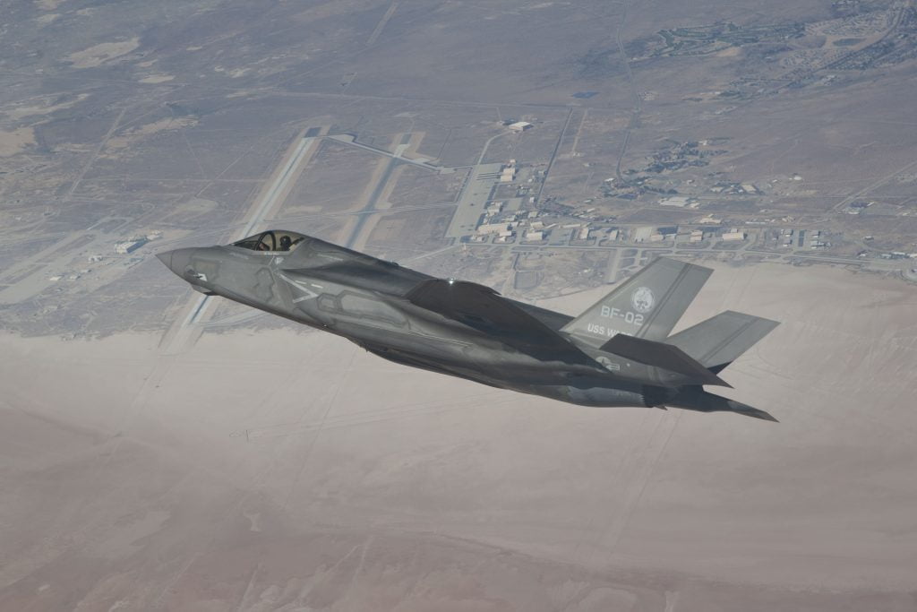 F-35B Completes First Airborne Engine Start Tests - Second Line of Defense