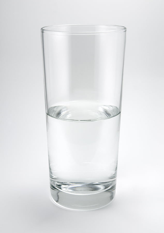 The Glass As Half Full