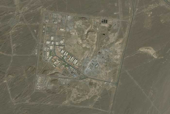 Natanz Uranium Enrichment Site (Credit: http://publicintelligence.net/iran-nuclear-site-natanz-uranium-enrichment-site/)