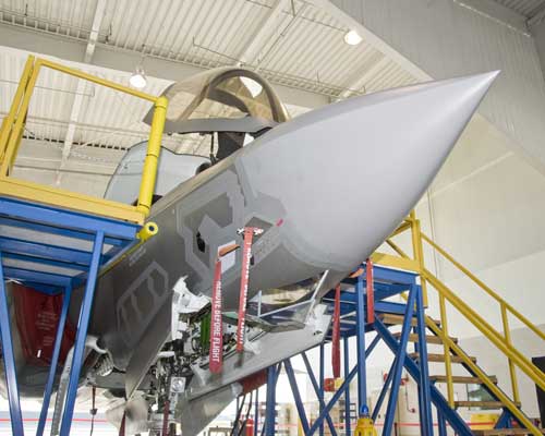 Working on BF-4 (Credit: Lockheed Martin)