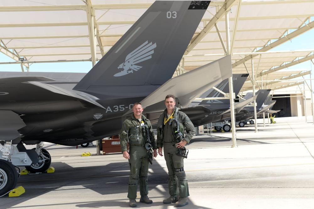 RAAF F-35s on Their Way Home - Second Line of Defense