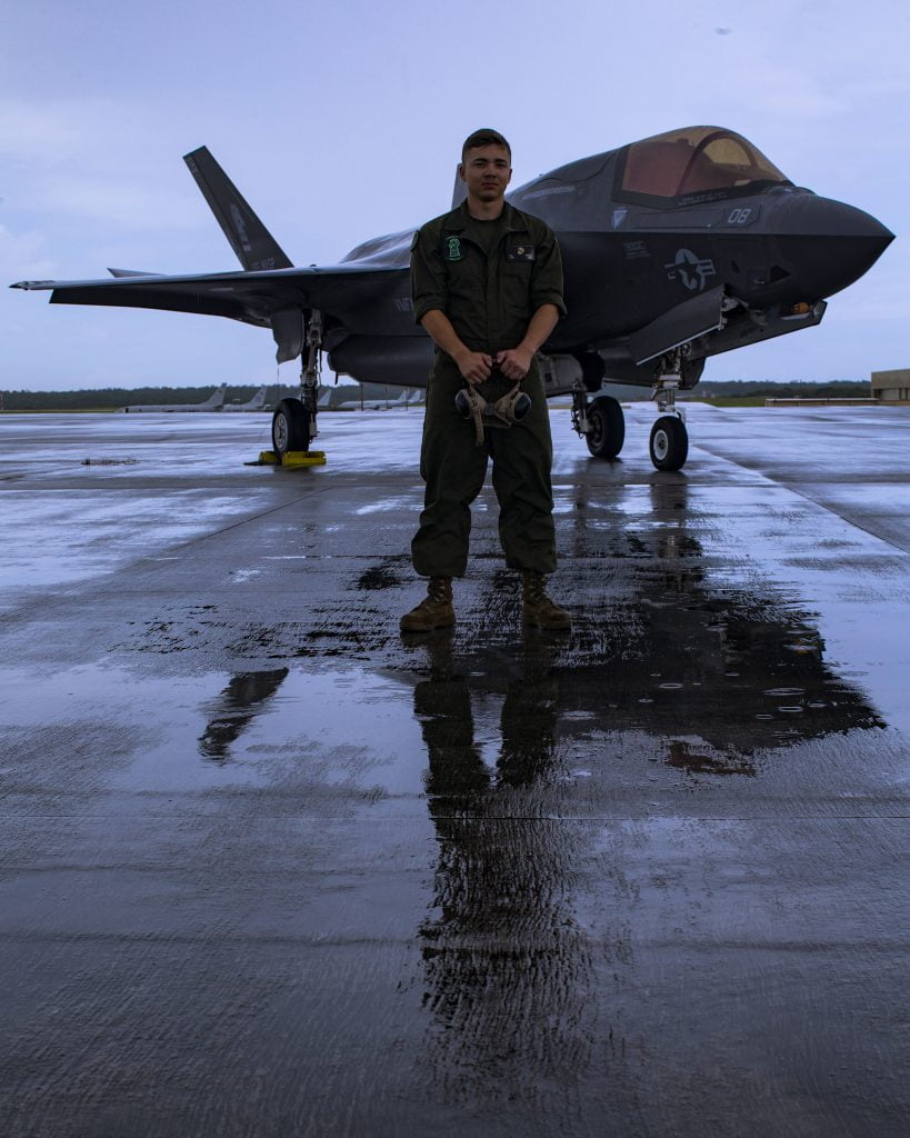 Lightning strikes at Valiant Shield F35s in the joint combat