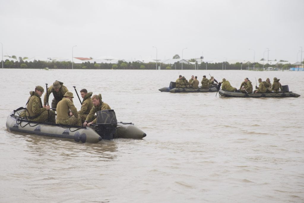 Australian Military Engaged In Australian Disaster Relief: Dealing With ...