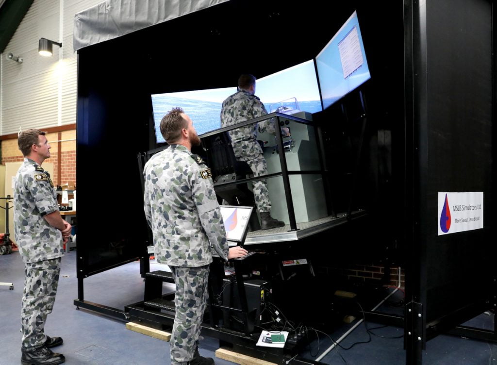 New RHIB Simulator for the Royal Australian Navy - Second Line of Defense