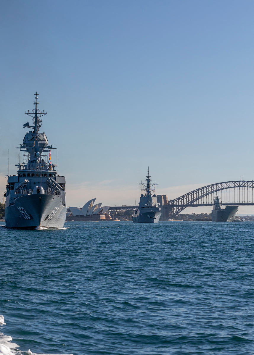 skuespillerinde mobil Utilfreds The Royal Australian Navy Re-Launches its Combat Training Exercises -  Second Line of Defense