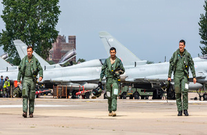 The Royal Air Force and Qatar Emiri Air Force Typhoon Squadron - Second ...