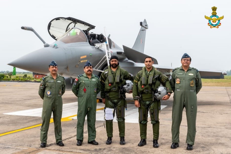 Indian Air Force and Rafale: The First Aircraft are Inducted into the IAF - Second Line of Defense