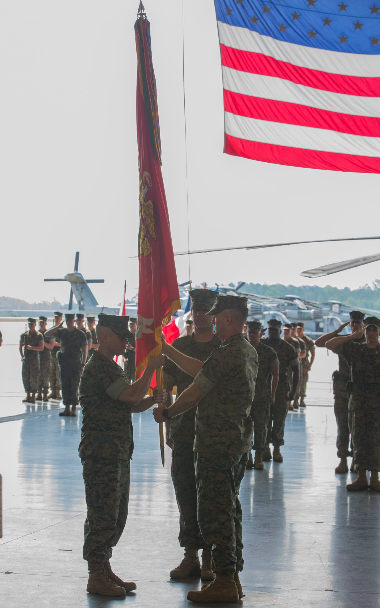 MAG-29 Change of Command Ceremony - Second Line of Defense