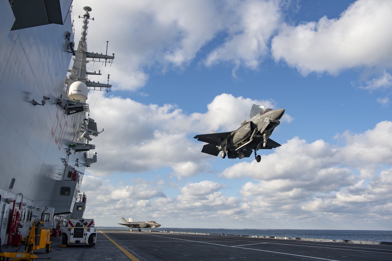 F35 test pilots perform day envelope expansion test flights Second