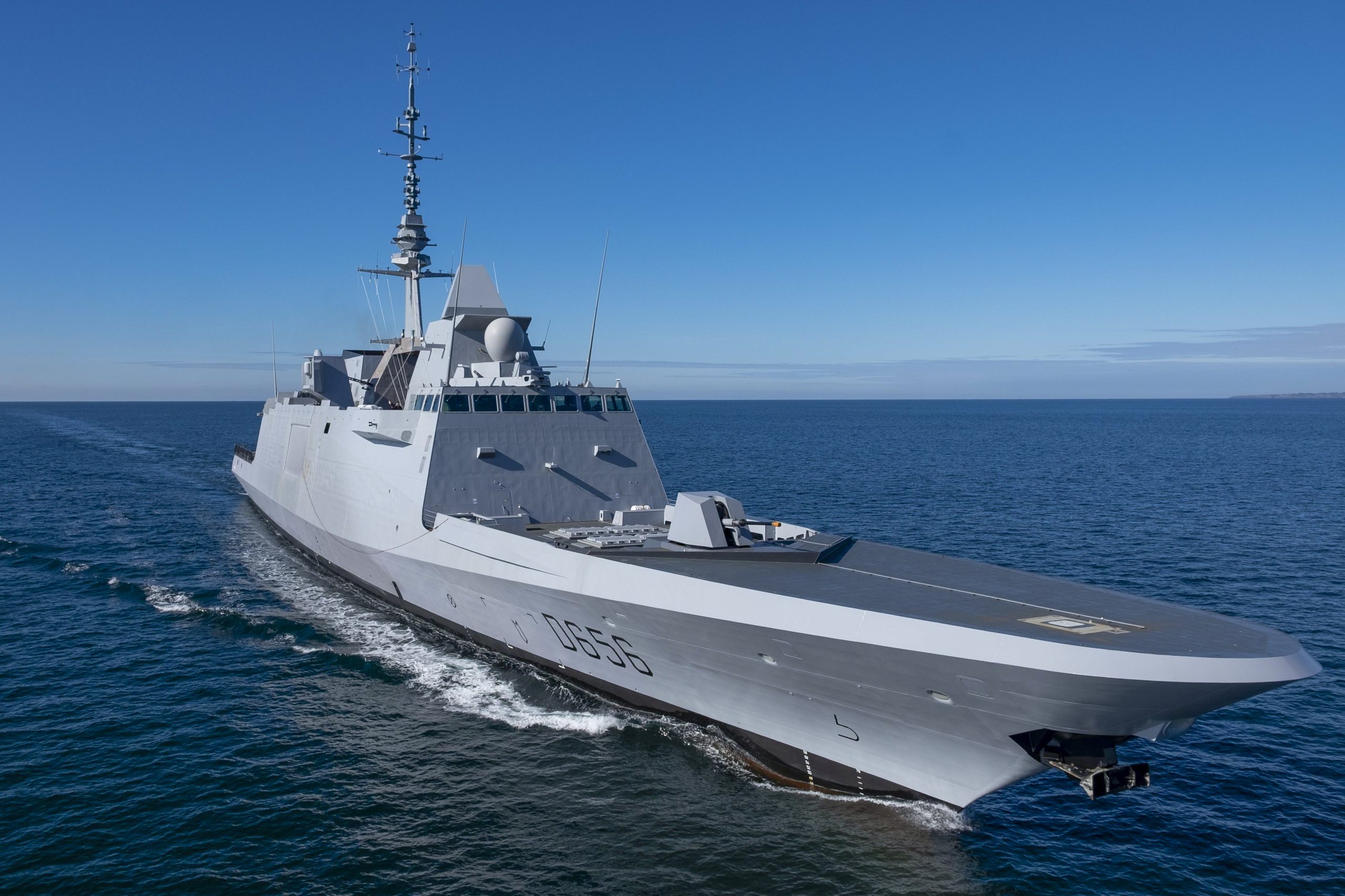 French Naval Group Delivers First Air Defense FREMM Frigate To The French Naval Group Delivers First Air Defense FREMM Frigate To The