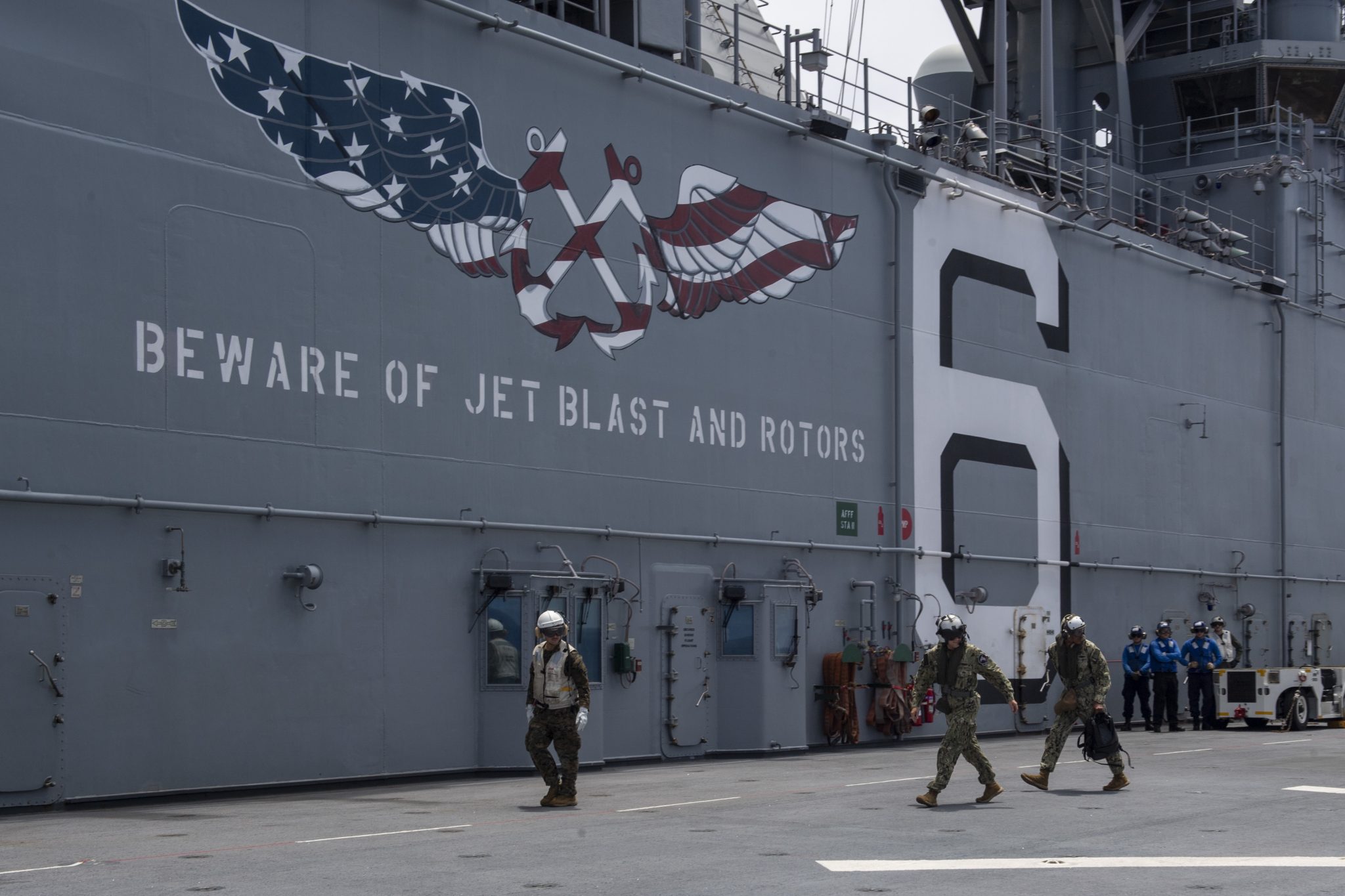 USS America Amphibious Task Force in the Pacific - Second Line of Defense